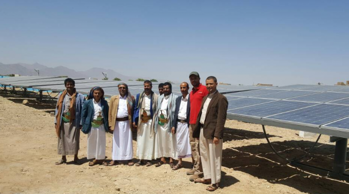 90kw Solar Water Pumping Inverter For Village Water Supply In Yemen