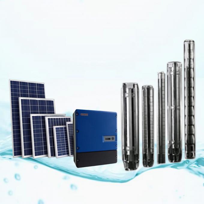 Commercial 37kW Solar Pump Irrigation System With Speed Control Fan Cooling