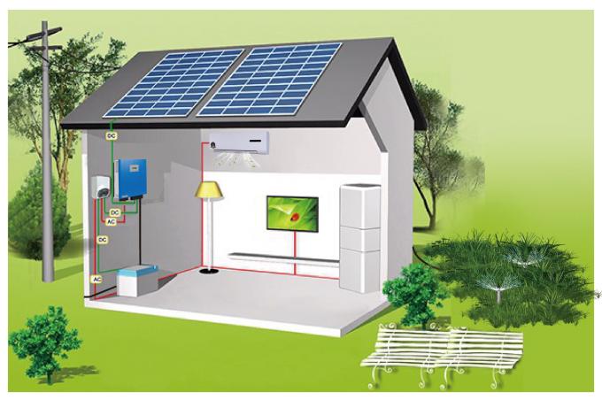 Hybrid Off Grid Dc To Ac Pure Low Frequency Solar Inverter 220V 3 Phase System