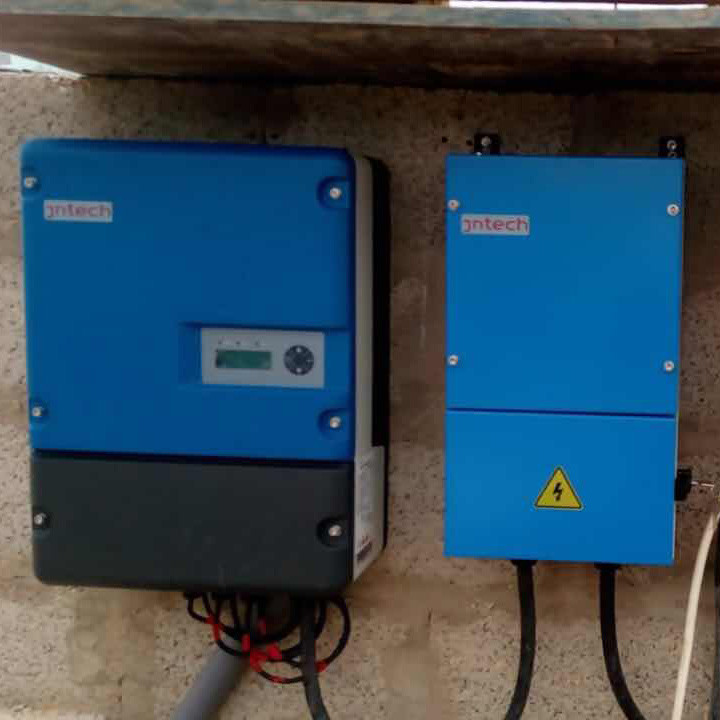 Three Phase Ac Jntech Solar Pumping System Solar Energy Pump Sets 30hp