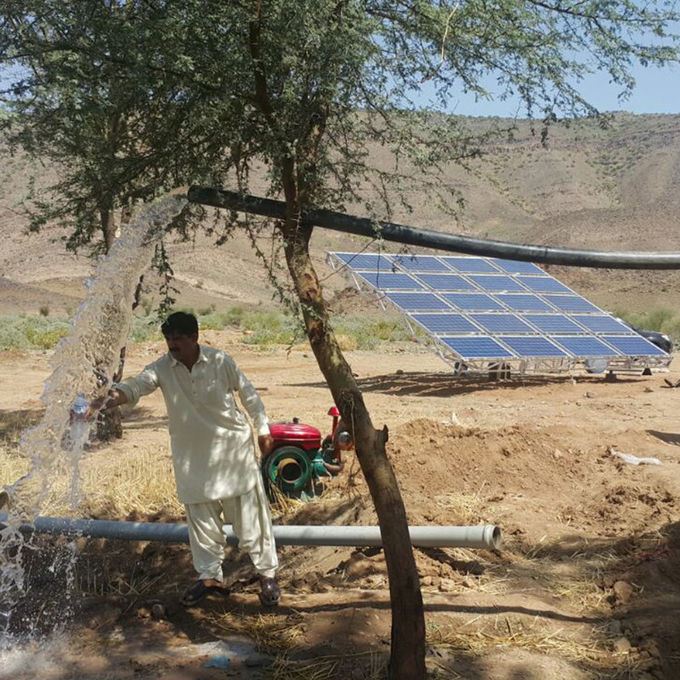 IP65 Design 4kw Submersible Solar Water Pump System Home Using In Algeria